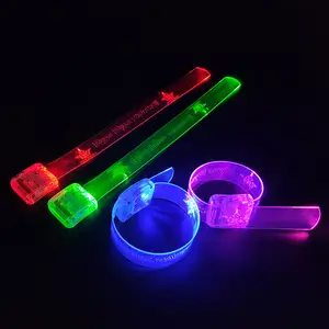 Nouveauté LED Party Bracelets Voice Control LED Light Bracelet Pulseras Pour Fiestas