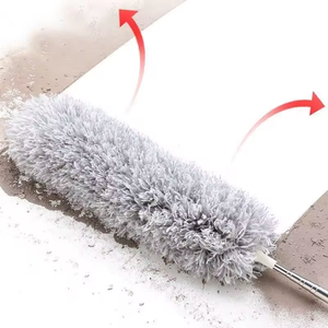 Chiffon en <span class=keywords><strong>microfibre</strong></span> Long <span class=keywords><strong>plumeau</strong></span> <span class=keywords><strong>télescopique</strong></span> pliable brosse nettoyante <span class=keywords><strong>plumeau</strong></span> <span class=keywords><strong>lavable</strong></span> - Product Image 6