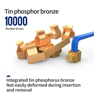 Kính Bảng điều khiển <span class=keywords><strong>118</strong></span> loại treo tường 6 lỗ ổ cắm 16A tinh tế giấu tiêu chuẩn ổ cắm điện 110-250V đen/trắng/xám/vàng - Product Image 5