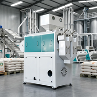 Machine à décortiquer les grains de café secs à haut rendement énergétique, décortiqueuse de café commerciale avec moteur intégré, 6000 kg/h max.