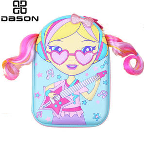 Trousse à crayons mignonne pour filles, trousse à crayons 3D EVA Kawaii pour enfants - Product Image 4