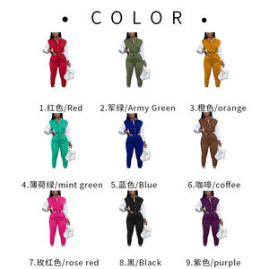 Sets <strong>Womens</strong> Clothing Two Piece Fashion Winter Fall Baseball Uniform <strong>Womens</strong> <strong>Women</strong> Two Piece Set - Product Image 5