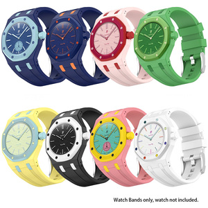 Personalizado Económico Caja bumper TPU suave con correa para <span class=keywords><strong>Swatch</strong></span> x AP Royal Pop antigolpes Kit conversión bolsillo a muñeca - Product Image 3