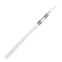 Cable Coaxial Estándar Europeo para Mercados Europeos, Tipo VATC, Baja Pérdida, Alta Flexibilidad, para Sistemas de Televisión por Cable, Satélite y Telecomunicaciones, de Cobre