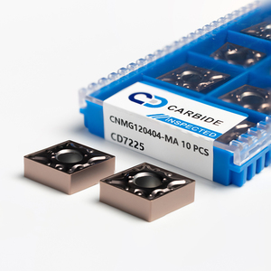 CNMG120404-MA CNMG120408-MA CNMG Carbide <strong>Inserts</strong> CNC <strong>Turning</strong> <strong>Inserts</strong> For Steel / Stainless Steel - Product Image 2