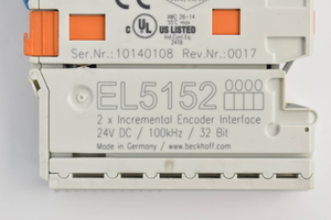 เทอร์มินัลอินโค้ดเดอร์ Beckhoff EL5152 - การเก็บข้อมูลตำแหน่ง/การคำนวณจำนวน -24VDC แบบแยกส่วน ขนาดกะทัดรัด สำหรับระบบควบคุมการเคลื่อนที่ - Product Image 2