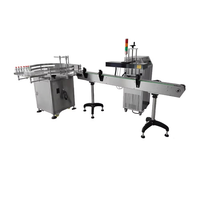Machine de scellage automatique par induction électromagnétique à refroidissement par eau pour couvercles en aluminium de bouteilles et bocaux en plastique PET