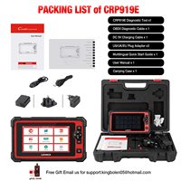 LAUNCH Crp919E Escáner de Diagnóstico OBD2 para Automóviles 919X 909E Herramienta de Escaneo de Diagnóstico Completo del Sistema del Automóvil Actualización Gratuita por 2 Años