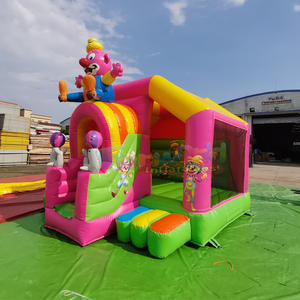 บ้านลมเป่าลมสำหรับจัดปาร์ตี้กลางแจ้งพร้อมสไลเดอร์สำหรับเด็ก - Product Image 2