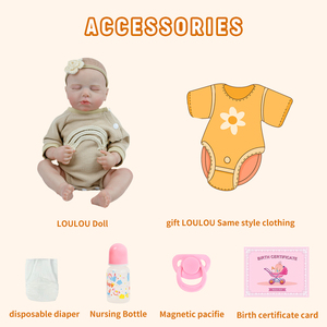 ตุ๊กตายางใหม่18นิ้ว45ซม. เหมือนจริงตุ๊กตาซิลิโคนไวนิลเบเบบี้ตุ๊กตาน่ารักวาดเส้นผมของเล่นเด็กแรกเกิดสำหรับเป็นของขวัญเด็ก - Product Image 5