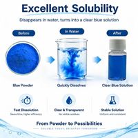 Poudre de peptide de cuivre pur à 99 % lyophilisée de qualité cosmétique pour soins de la peau, fournie directement par l'usine