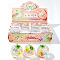 Jouet Squishy Macaron Pomme Vaseline Anti-Stress Non-Ressortissant, Gadget de Décompression Qualité Export, Unisexe Tous Âges, Cadeau Fidget