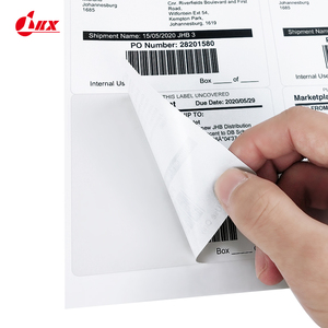 OEM A4 label Barcode Shipping Address Label FBA label Durable <b>Paper</b> Adhesive <b>Sticker</b> for Supermarket Use - Product Image 2