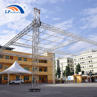 Estructura de Aluminio Ligera y Duradera para Escenarios Profesionales, Ideal para Conciertos, Exposiciones y Producciones de Eventos