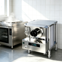 Générateur de vapeur à gaz sous comptoir 70KW 90kg/h avec échangeur de chaleur en acier inoxydable 304, économie d'énergie 30%-50% pour la cuisson à la vapeur des pains