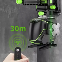 Niveaux laser Pro Niveau laser à lignes croisées à faisceau vert 4D