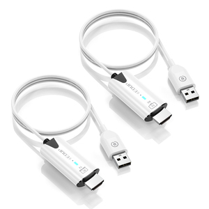 EDUP kabel jarak jauh 30M WD9906 HD, kabel 2.0 HD pemancar dan penerima USB Wifi HD