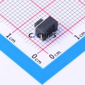 TS-1101S-A-B-B-B-A Tactile Switch SMD,6x3.5mm Switch Single Pole Single Throw Rectangle Button 1N Vertical Mount - Product Image 2