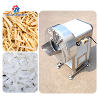 Gember Slicer Machine Bamboe Schieten Slicer Hakselaars Machine Fruit Groente Verwerking Machines N (TS-Q100)