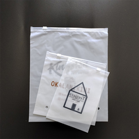 Sacs en plastique LDPE à fermeture éclair pour l'emballage de vêtements et de chaussures, impression sérigraphique, recyclables, taille personnalisée, logo disponible, livraison sans droits de douane
