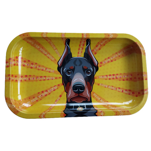 Bandeja de hojalata personalizada al por mayor para accesorios de tabaco, hierbas y fumar, ideal para servir - Product Image 3