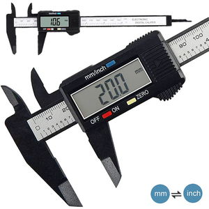 Calibrador Digital Electrónico de 150 mm, Calibrador Vernier de Fibra de Carbono, Micrómetro, Herramienta de Medición, Regla Digital - Product Image 3