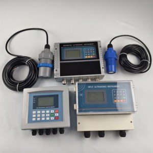 Wanbang cụ IP65 thăm dò mù khu 30cm tam giác weir mở kênh siêu âm đo lưu lượng - Product Image 1