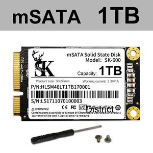 Fabrika Doğrudan Satış SK SK-600 1TB Dahili MSATA SSD Dizüstü Bilgisayar Masaüstü SATA 3.0 501-600MB/s Ürün Durumu Yeni - Product Image 6