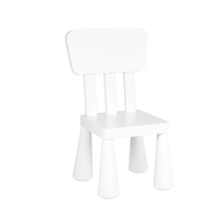 Chaise de salle à manger moderne en plastique pour enfants, chaise haute portable pour bébé, sûre et écologique pour l'école et l'extérieur