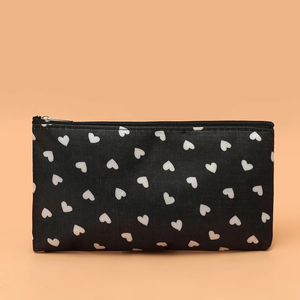 Girl Cosmetic <b>Bag</b> Heart Print Make up <b>Bag</b> Toiletries Organizer Wash Storage Makeup <b>Bag</b> Organizer Beauty Case Makeup Accessories - Product Image 1