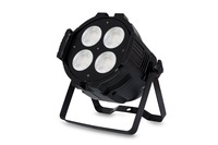 Lampu Par COB 4*50W LED Putih untuk Latar Belakang, Kontrol DMX512, Konstruksi Aluminium untuk Pertunjukan Panggung Profesional dan Aula