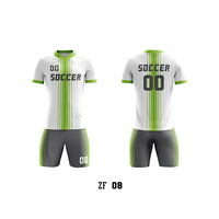 Maillots de football pour hommes 2026 – 100 % polyester respirant, séchage rapide, manches courtes, ensemble uniforme d'été, imprimé numérique, poches