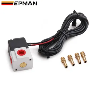 EPMAN Auto Turbo Kit 3 Ports E-Boost Control Solenoid Kit Pour Electronic Boost Controller EPAA09G09