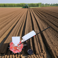 Tech-A HPF-7 semoir de maïs manuel multifonctionnel planteur nouveau semoir de maïs à pousser à la main avec moteur de pompe pour la transplantation agricole