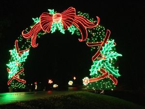 LED Arch Motif <b>Light</b> Outdoor Waterproof Christmas Archway Decoration Tunnel Walk Through Gate Holiday Lighting - Product Image 1