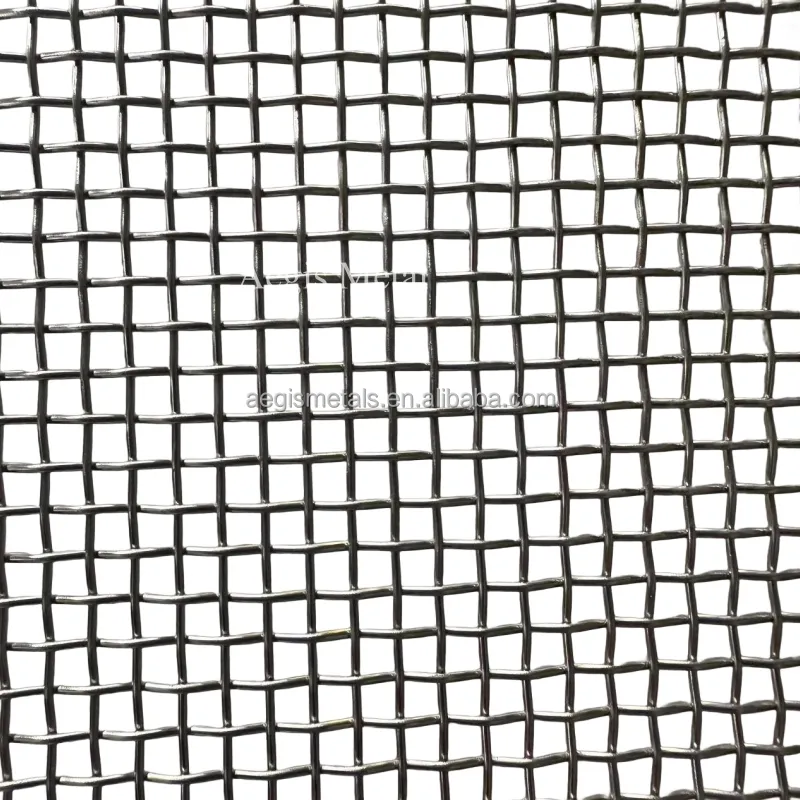 Inconel 600 wire woven mesh Monel 400 mesh ni-cr 2080 alloy 40 60 80 100 mesh wire fabric