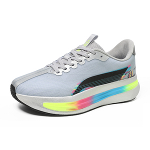 Scarpe da Corsa Futuristiche Luminose al Buio con Suola Intermedia Sfumata, Rete Traspirante e Pannello Laterale Dinamico per <span class=keywords><strong>Uomo</strong></span> e <span class=keywords><strong>Donna</strong></span> - Product Image 1