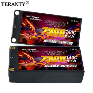 オリジナル TERANTY 2S 7.6V 7300mAh 140C リポバッテリー 1/10 1/12 ドリフトレーシング ビッグフット オフロード ハードシェル リチウムバッテリー HV - Product Image 1