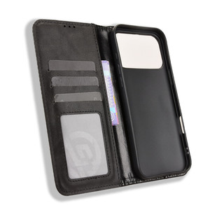 เคสโทรศัพท์หนังมีกระเป๋าเงินแบบหัวเข็มขัดแม่เหล็กย้อนยุคสำหรับ iPhone 17 PRO MAX - Product Image 3