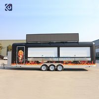 CAMPTRL Camion de restauration rapide, remorque de concession pour hot-dogs et pizzas, bar mobile, café, pour crème glacée et barbecue