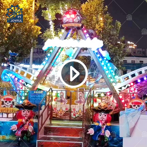 Parque de juegos para interiores o exteriores Blue Ice Kids Mini Small Pirate Ship Ride - Product Image 1