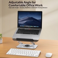 Support de lecture pliable rotatif à 360 degrés en acier au carbone OEM R56/R59 pour tablettes ; support de livre de bureau