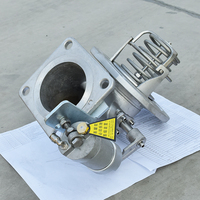 Valve de fond pneumatique en acier inoxydable Valve de pied d'urgence pour camion-citerne routier
