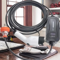 Câble de chargeur EV réglable 3,5 KW, chargeur SAE J1772, prise de type 1, chargeur EV portable pour voiture électrique