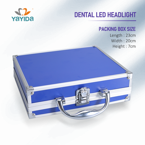 Lupas dentales 2.5x 3.5x con faro oral giratorio, colores <span class=keywords><strong>de</strong></span> luz duales, gafas quirúrgicas binoculares <span class=keywords><strong>de</strong></span> ajuste ajustable para dentista - Product Image 6