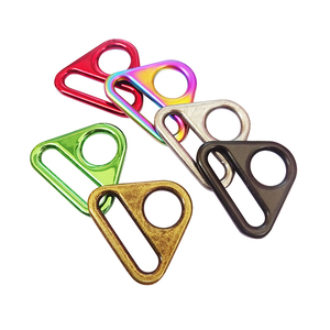 Hebilla de Conexión para Correa de Bolso con Anillos Triangulares Planos y un Orificio, Venta al por Mayor - Product Image 1