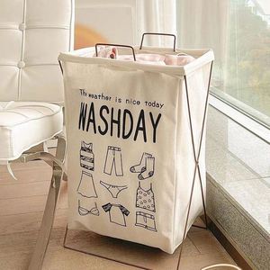 Sac à linge réutilisable avec logo personnalisé, panier à linge de voyage pour hôtel, grande capacité, panier de rangement pour vêtements - Product Image 2
