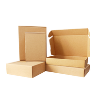 Boîtes de papier en carton ondulé pliable avec logo personnalisé Boîtes de papier