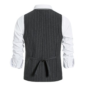 Costume d'Halloween pour homme des années 20 2025, Gilet de gangster Gatsby, Montre de poche vintage, Nœud papillon pré-noué, Accessoires de tenue des années folles des années 20 - Product Image 3