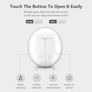 Hot Sell Mute Hochwertige, komfortable, auslaufs ichere, elektrische Milch pumpe für Mütter - Product Image 3